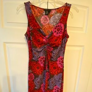 Beautiful vibrant BCBG red dress